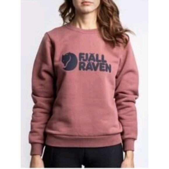 FjallRaven Women Logo Sweatshirt M Mesa Purple - Picture 1 of 12